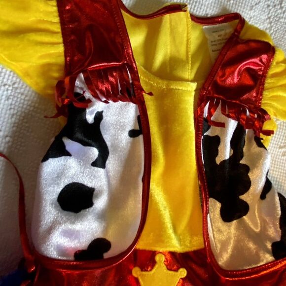 Toy Story Outfit Halloween Dress Up Girls Sz 4T 5T Tulle Tutu Bottom Red Hat D - Picture 11 of 13